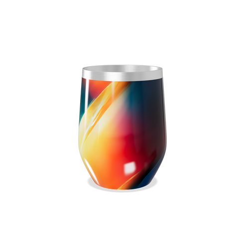 Copo Térmico Slim - Multicolorido Metalizado