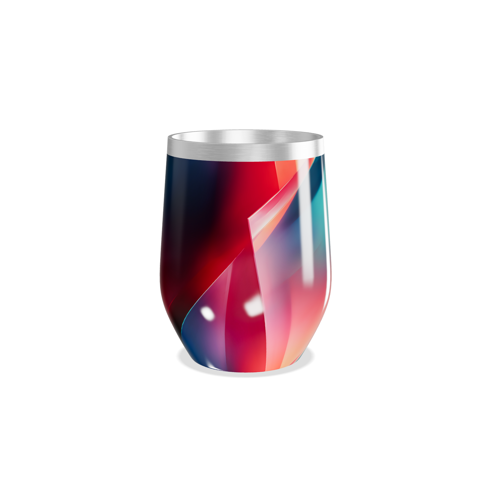 Copo Térmico Slim - Multicolorido Metalizado