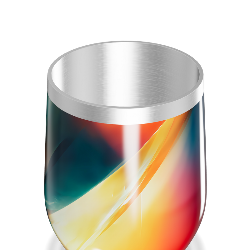 Copo Térmico Slim - Multicolorido Metalizado