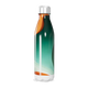 Garrafa Inox Estampada Verde e Laranja