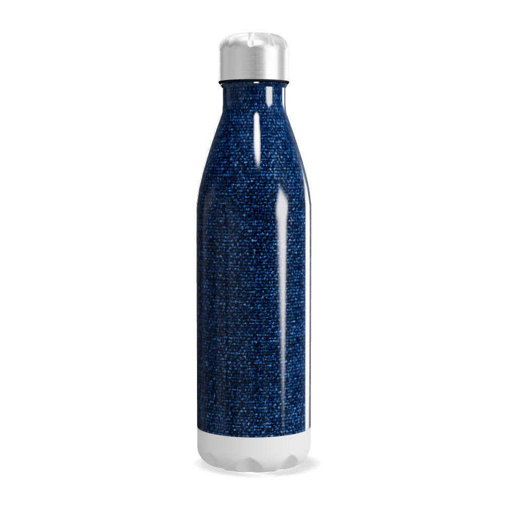 Garrafa Inox - Azul Texturizado