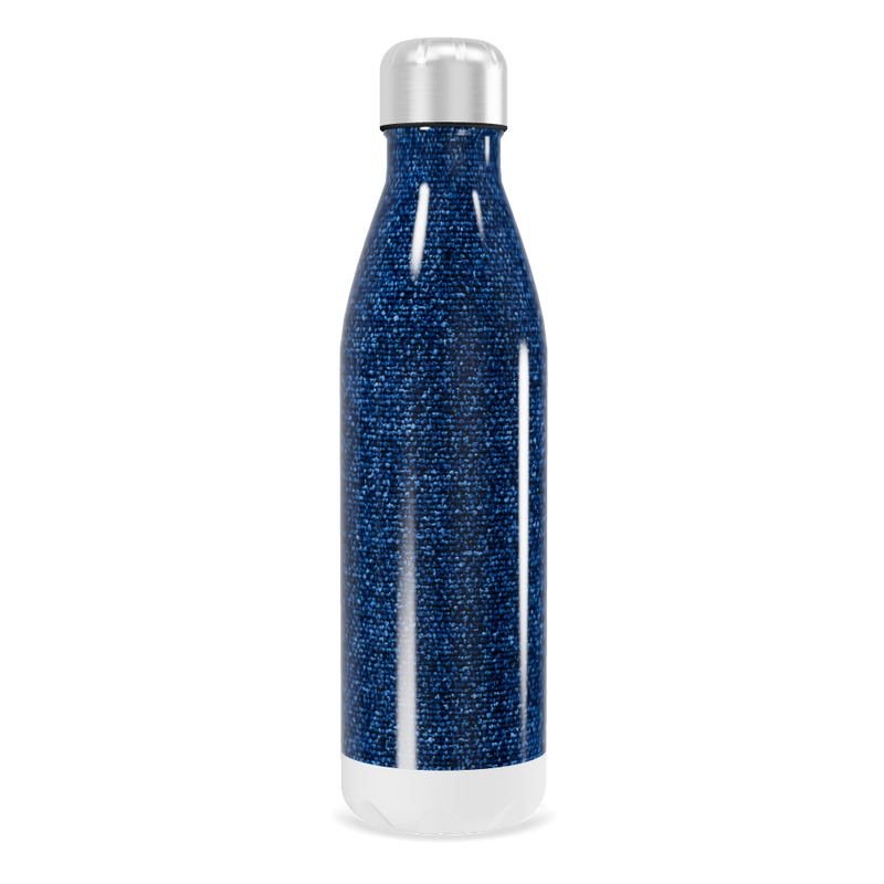 Garrafa Inox - Azul Texturizado