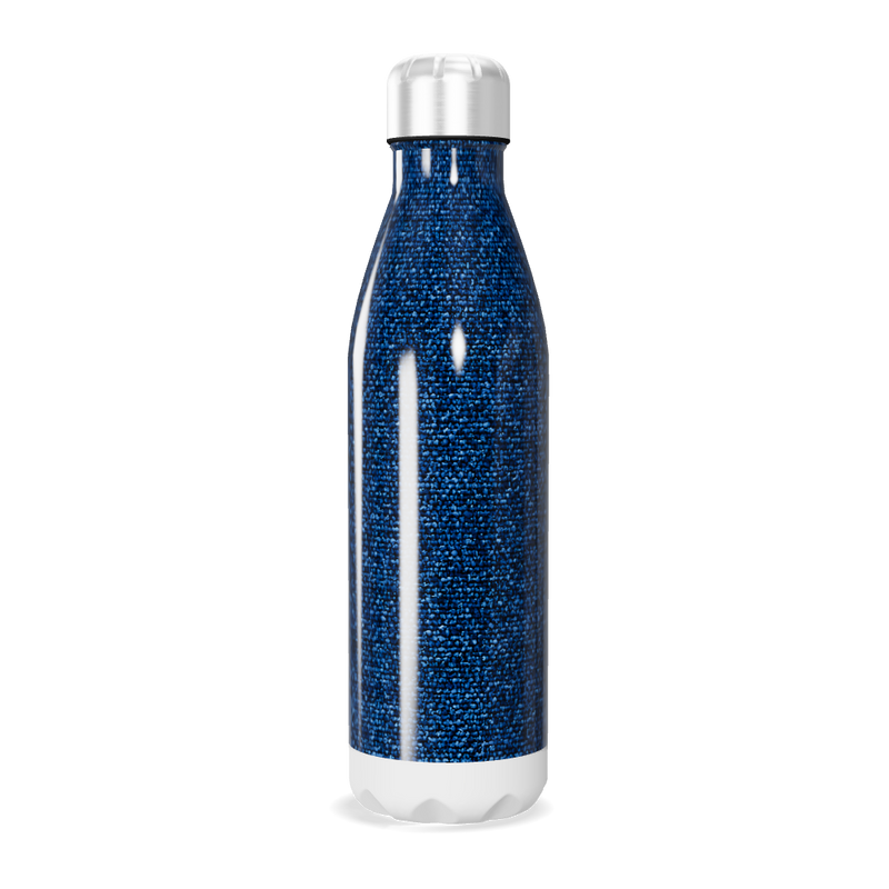 Garrafa Inox - Azul Texturizado