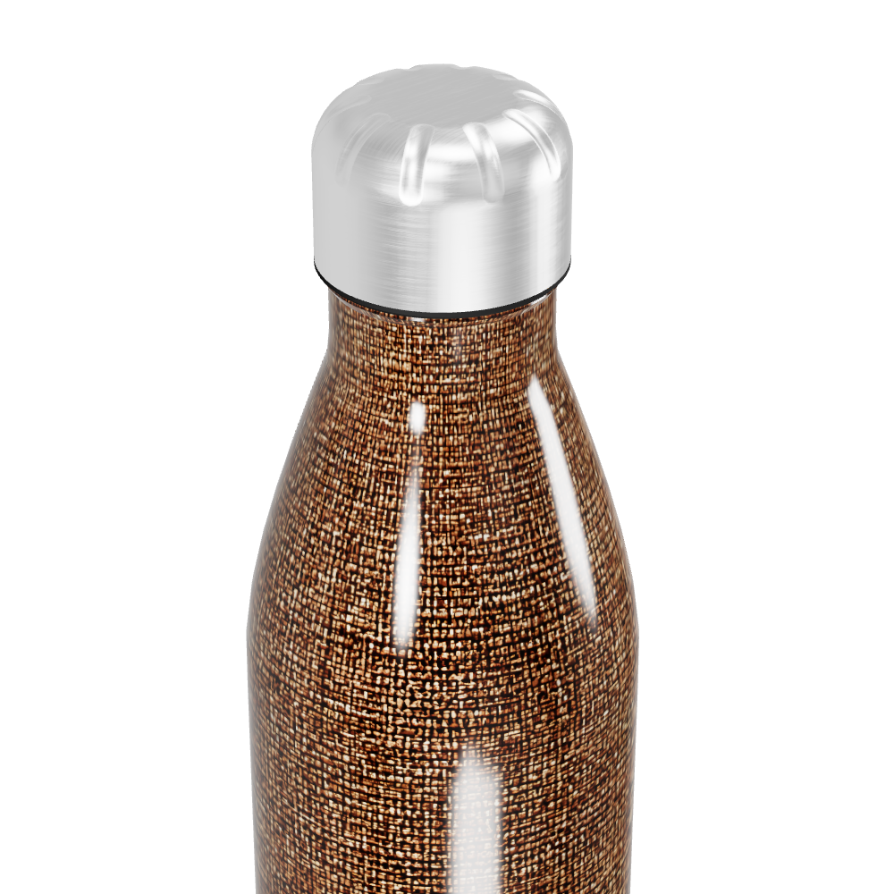 Garrafa Inox Marrom - Textura Térmica
