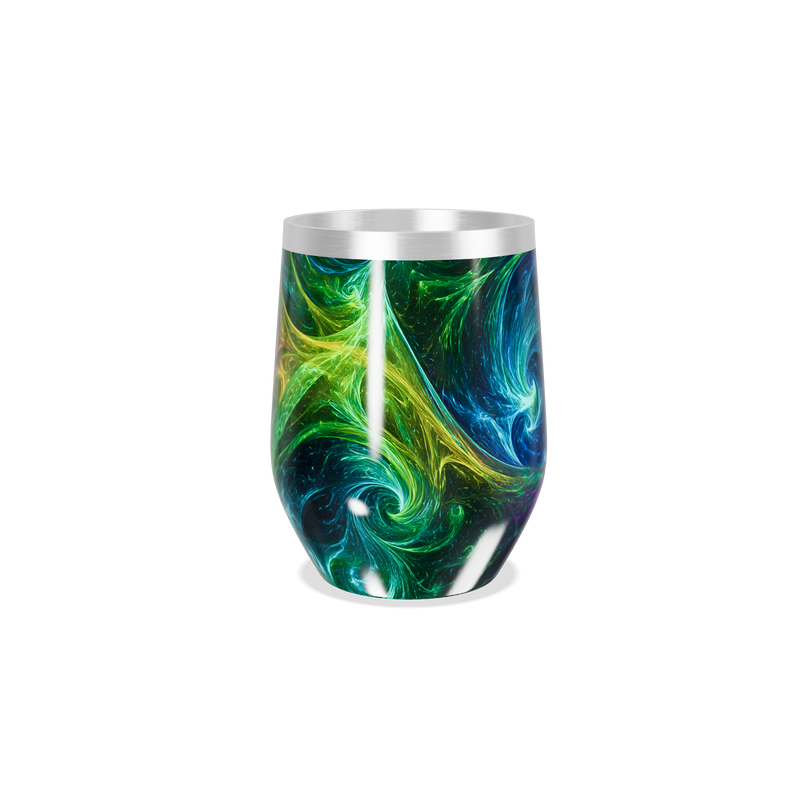 Copo Térmico Slim - Espiral Colorido Aço Inox