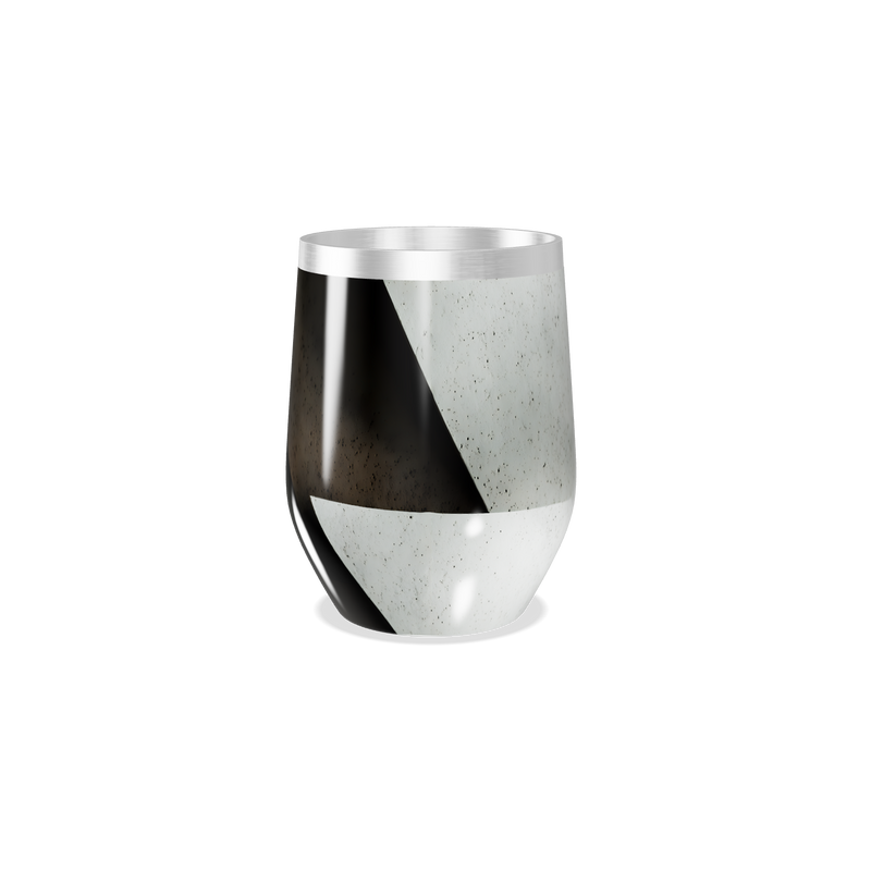 Copo Térmico Slim - Verde Abstrato Metalizado