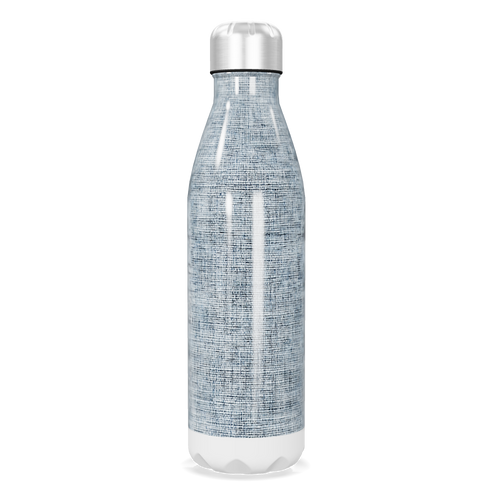 Garrafa Inox Azul Texturizada 500ml