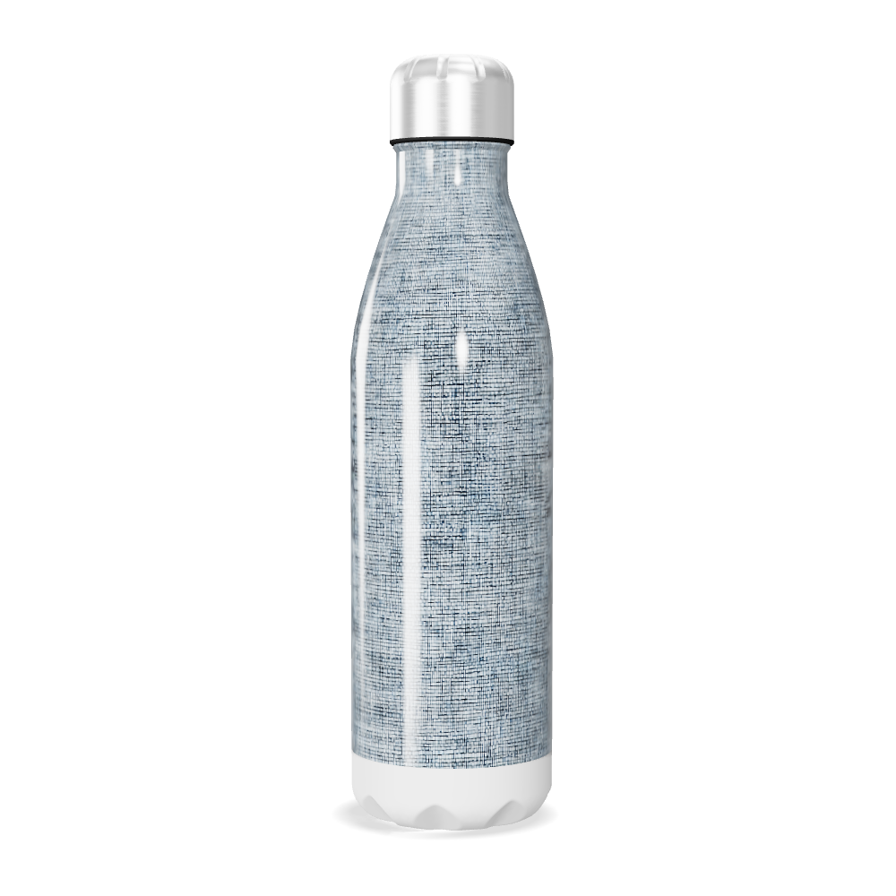 Garrafa Inox Azul Texturizada 500ml