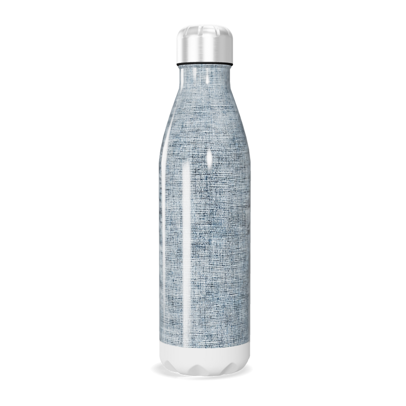 Garrafa Inox Azul Texturizada 500ml