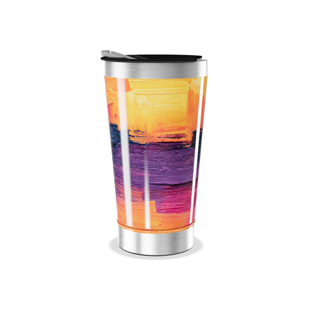 Copo Térmico - Estampa Pôr do Sol