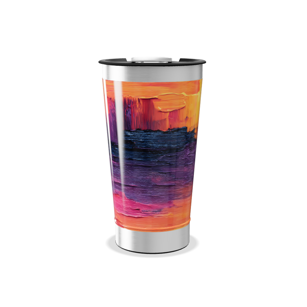 Copo Térmico - Estampa Pôr do Sol