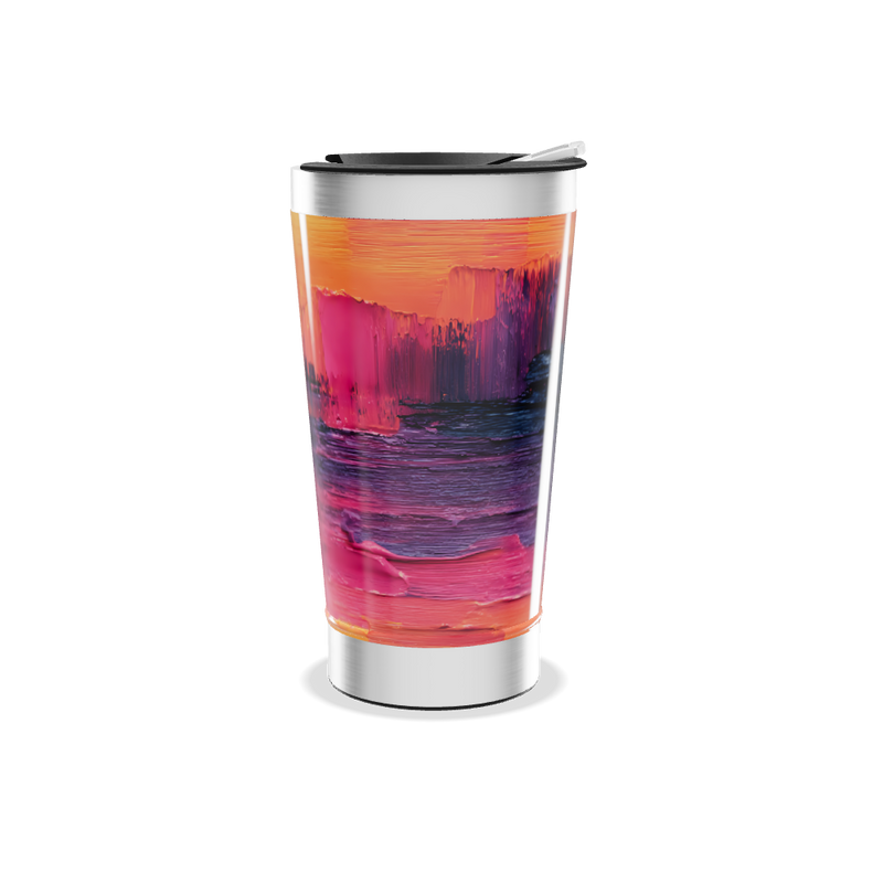 Copo Térmico - Estampa Pôr do Sol