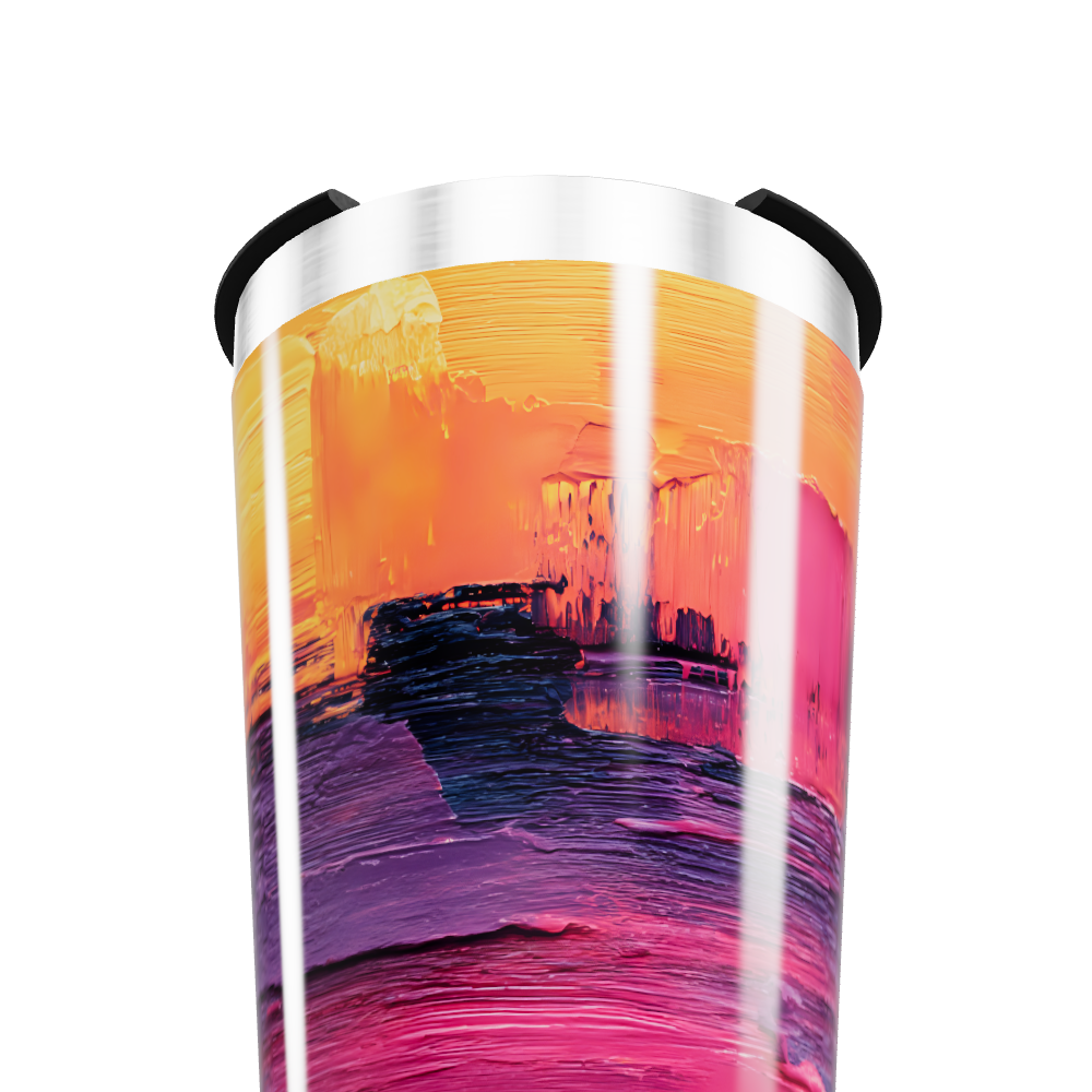 Copo Térmico - Estampa Pôr do Sol