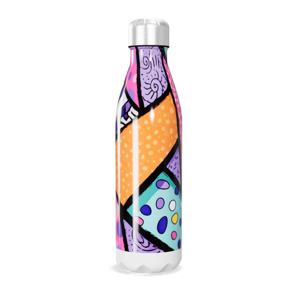 Garrafa Inox - Estampada Colorida 500ml