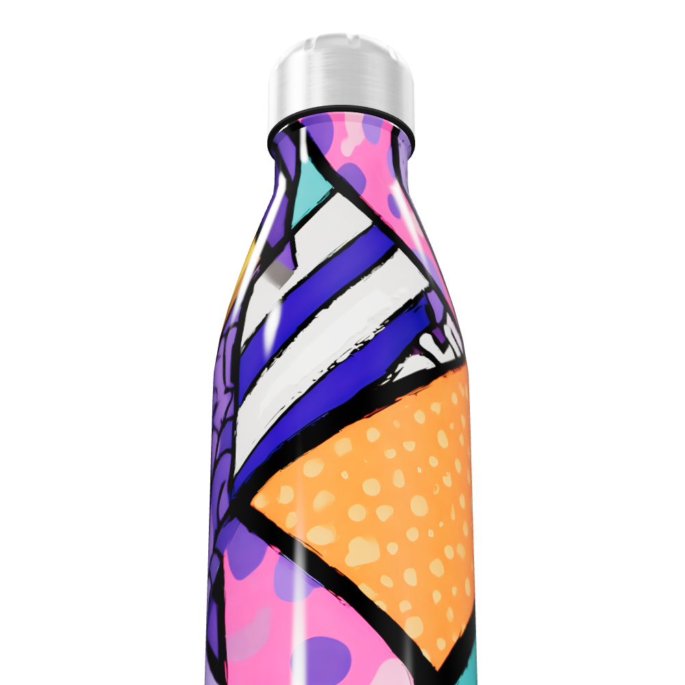 Garrafa Inox - Estampada Colorida 500ml