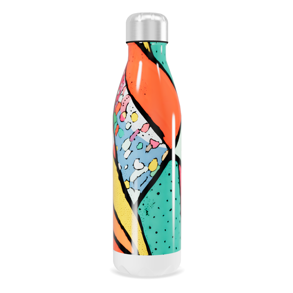 Garrafa Inox - Estampada colorida 500ml