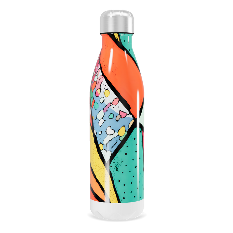 Garrafa Inox - Estampada colorida 500ml