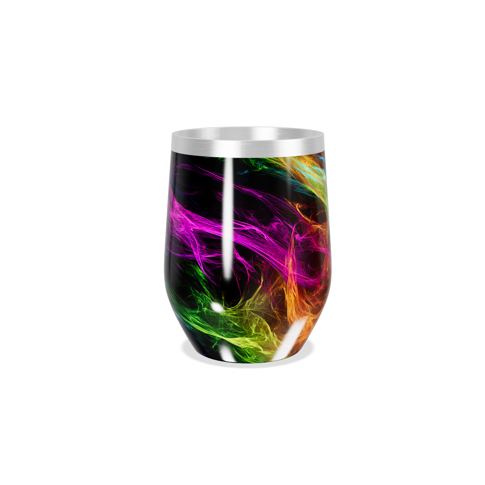 Copo Térmico Slim - Estampa Colorida Aço Inox