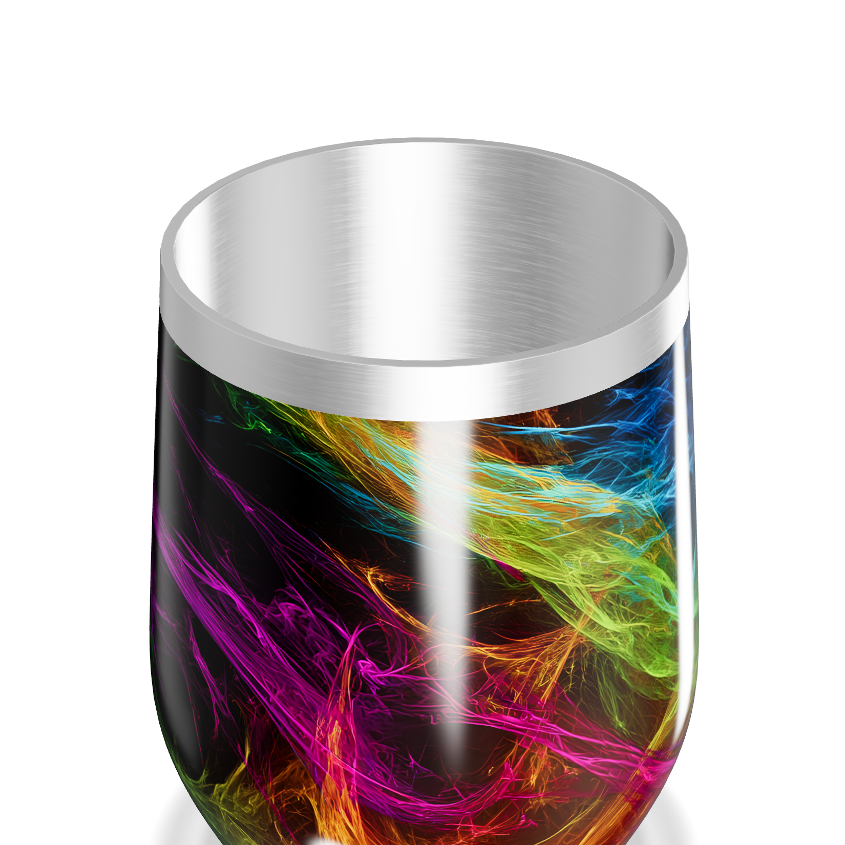 Copo Térmico Slim - Estampa Colorida Aço Inox