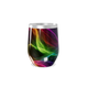 Copo Térmico Slim - Colorido Abstrato Inox