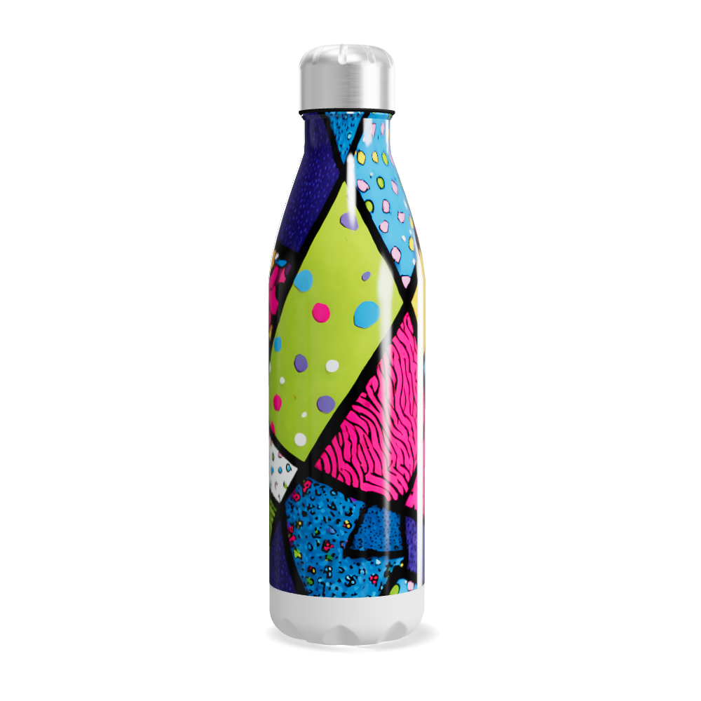 Garrafa Inox - Estampada Colorida 500ml