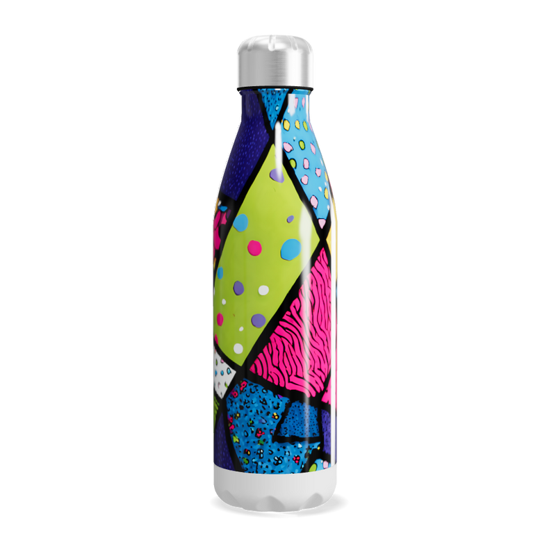 Garrafa Inox - Estampada Colorida 500ml