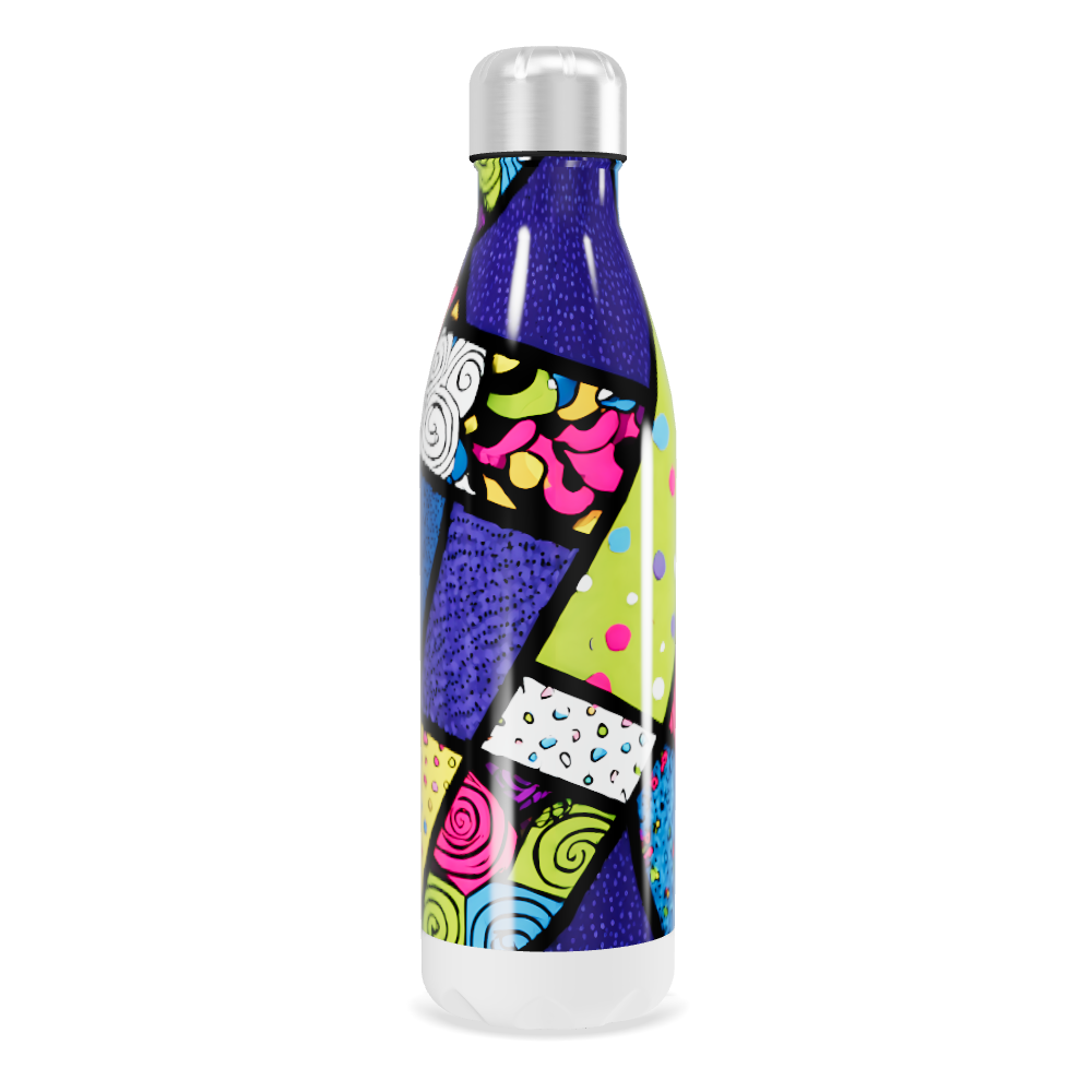 Garrafa Inox - Estampada Colorida 500ml