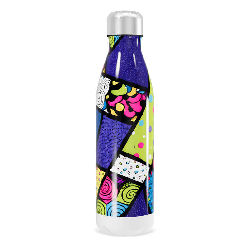 Garrafa Inox - Estampada Colorida 500ml