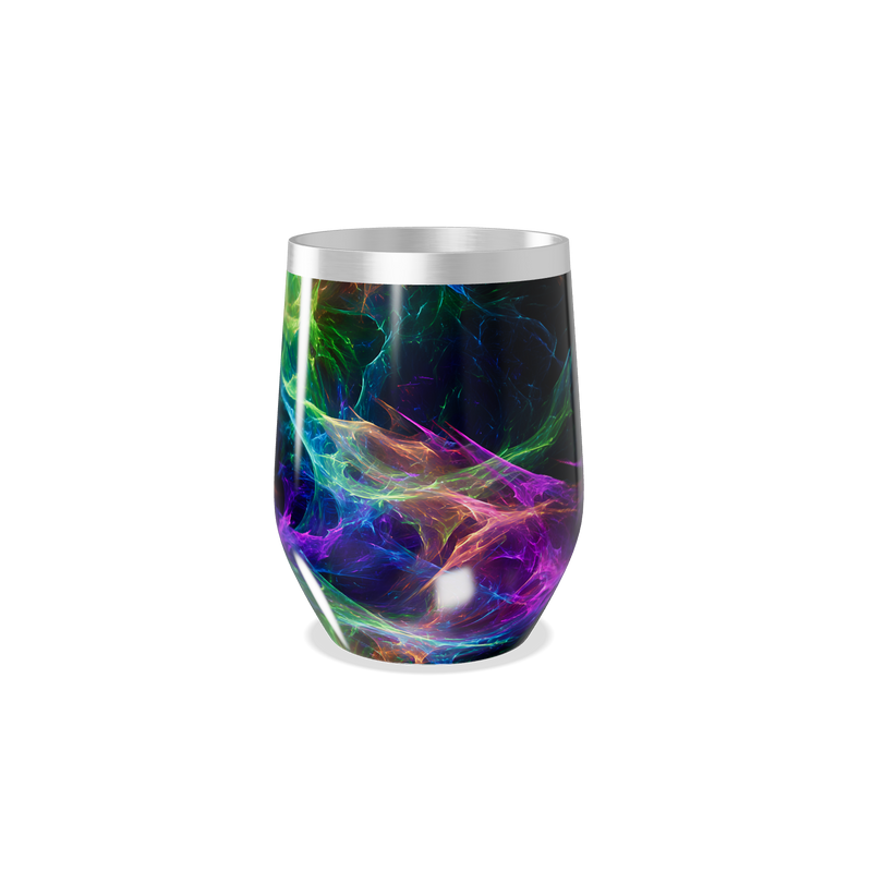 Copo Térmico Slim - Efeito arco-íris vibrante