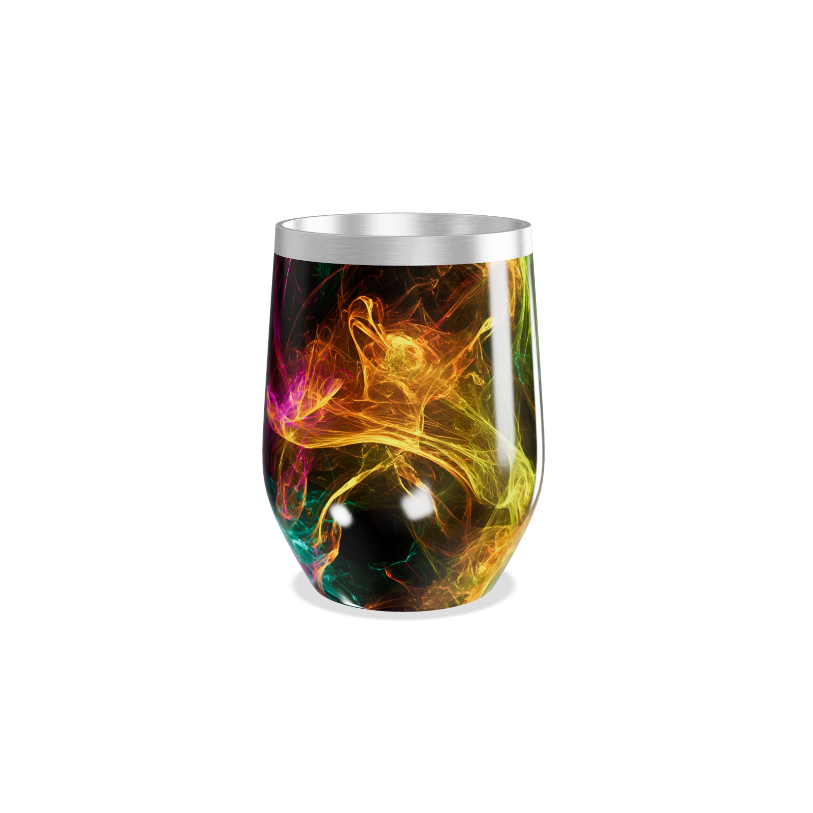 Copo Térmico Slim - Estampa Fluorescente