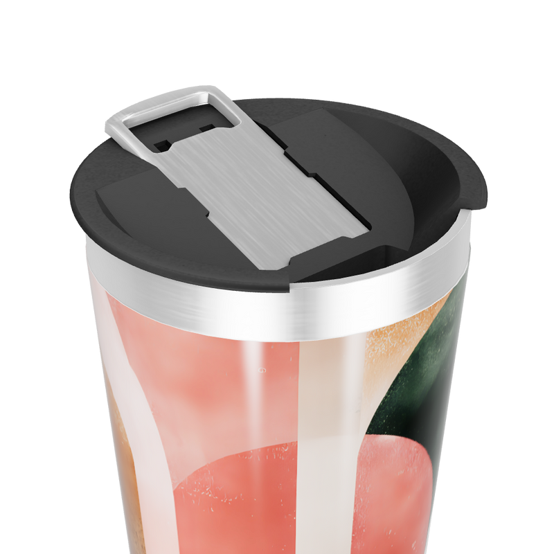 Copo Térmico - Estampa Geométrica Colorida