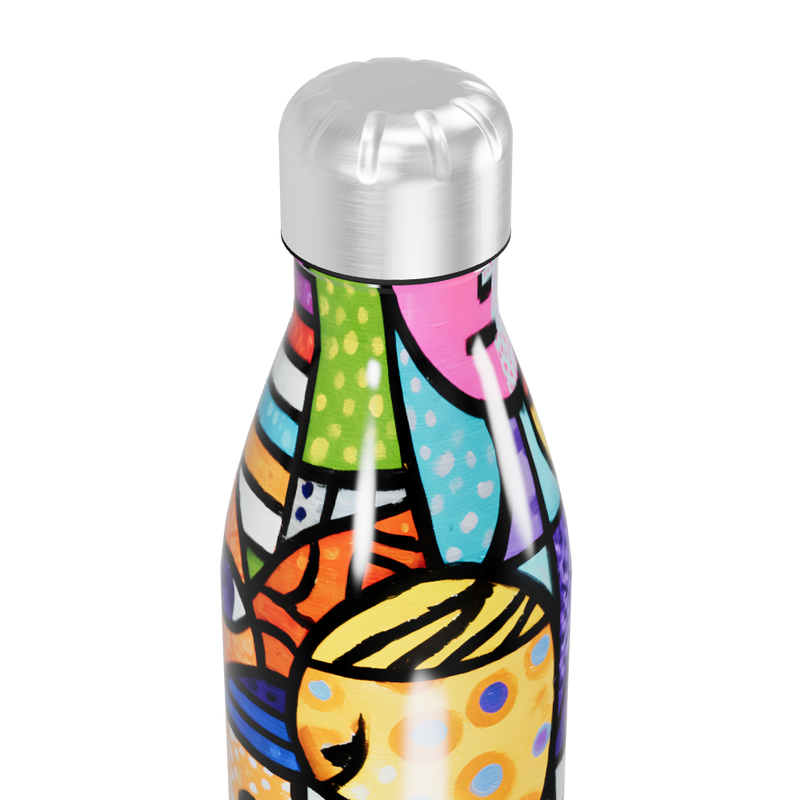 Garrafa Inox - Estampa Colorida Moderna