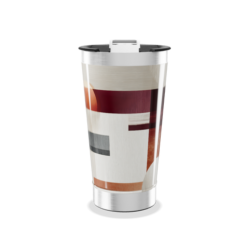 Copo Térmico - Estampa Geométrica Colorida