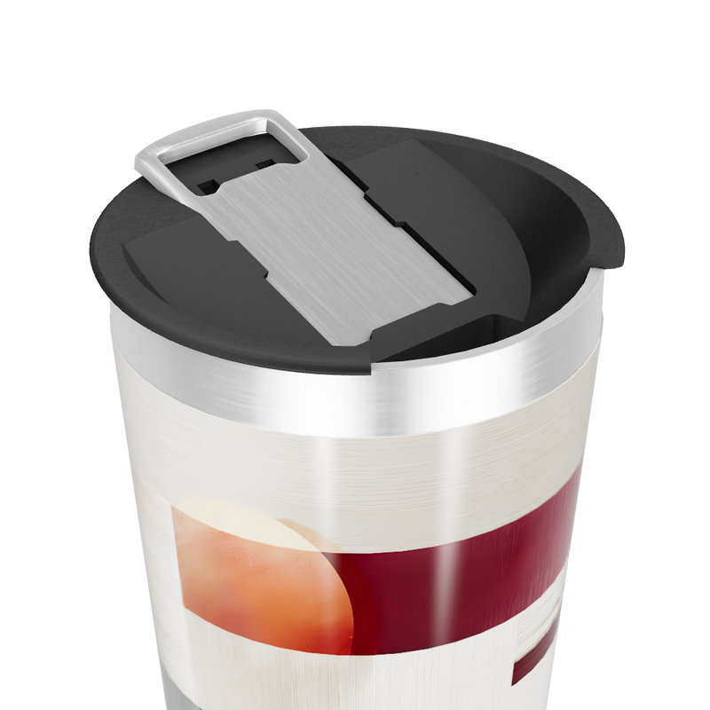 Copo Térmico - Estampa Geométrica Colorida