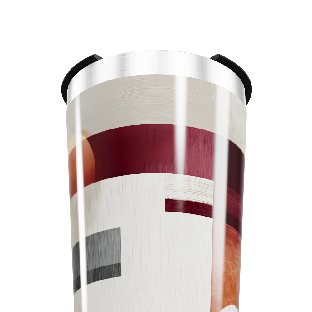 Copo Térmico - Estampa Geométrica Colorida