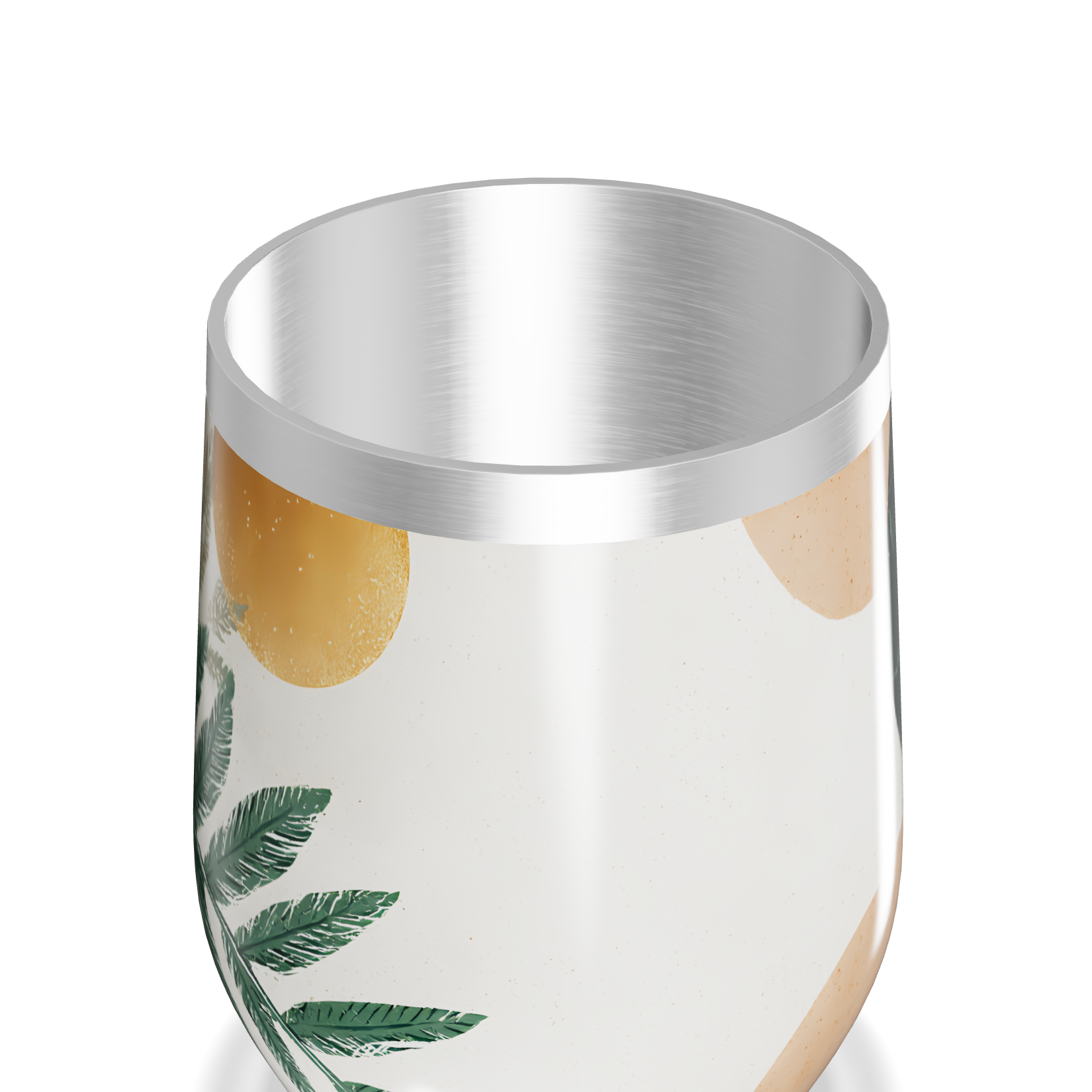 Copo Térmico Slim - Estampado Branco Colorido