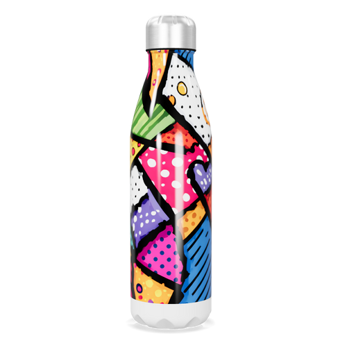 Garrafa Inox - Estampada Colorida