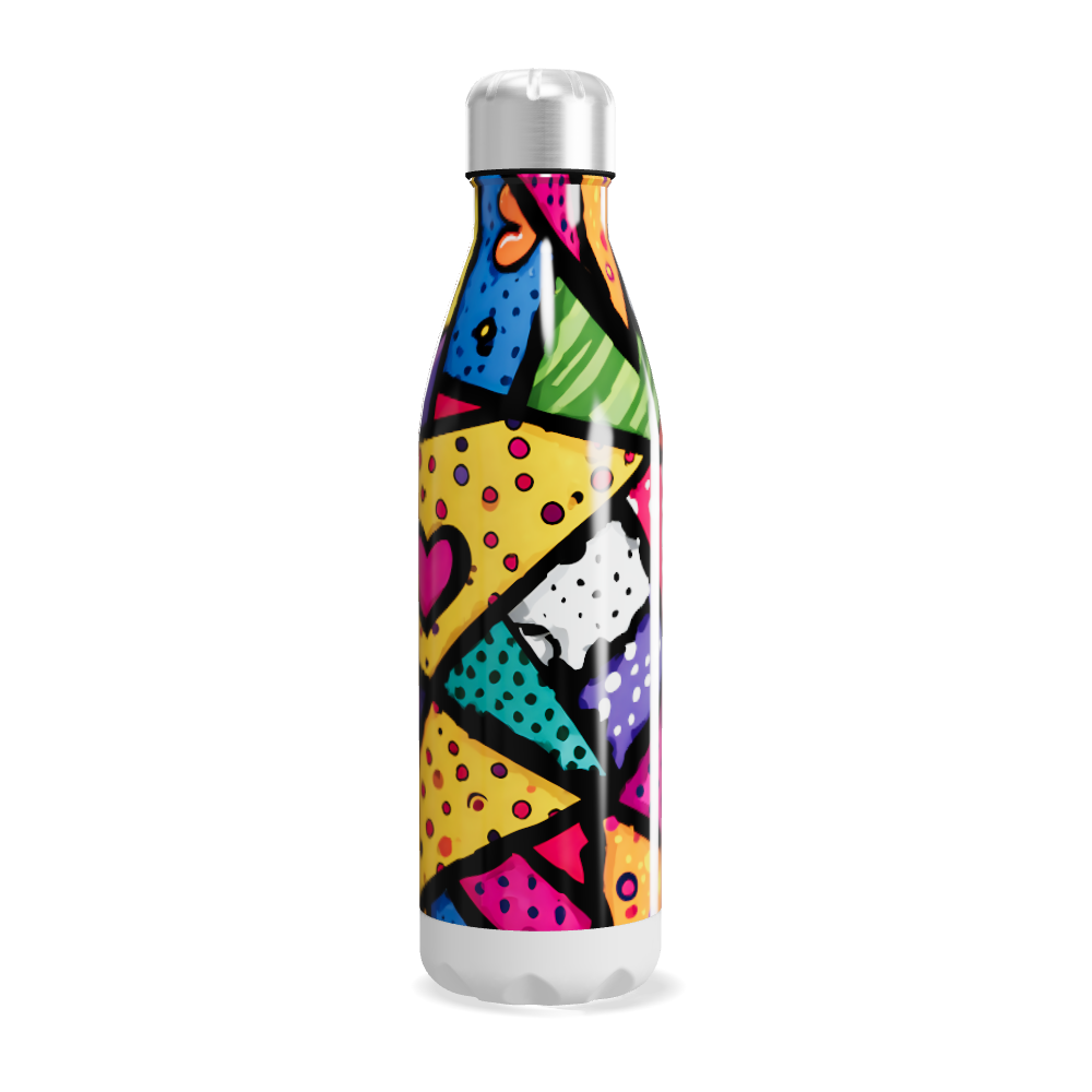 Garrafa Inox - Estampada Colorida