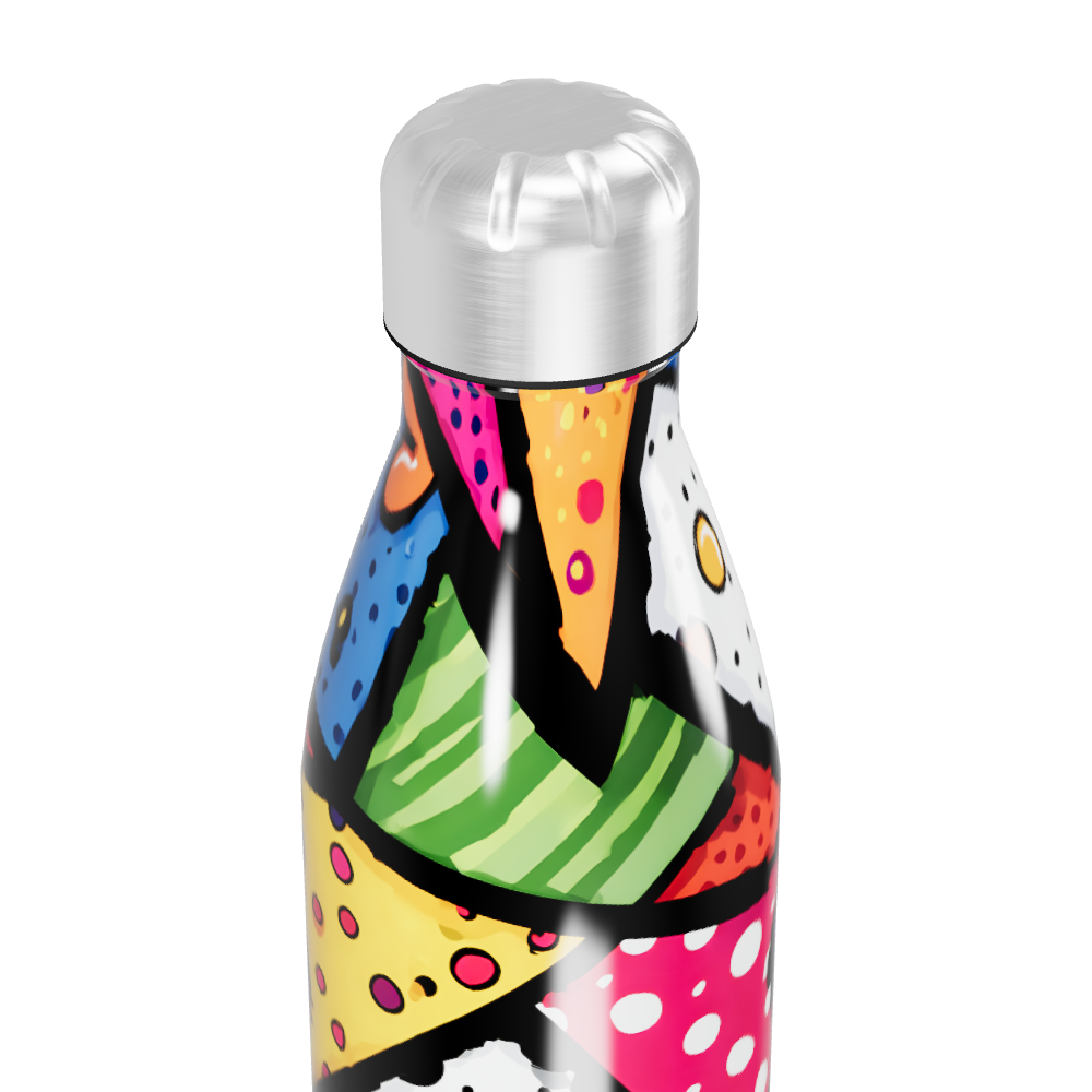 Garrafa Inox - Estampada Colorida