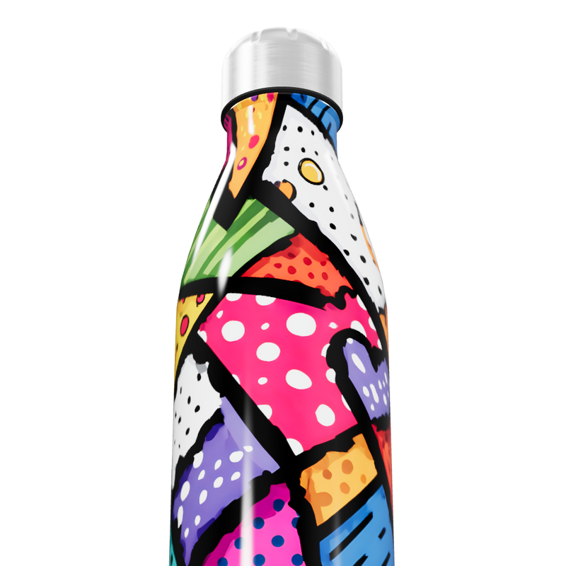 Garrafa Inox - Estampada Colorida
