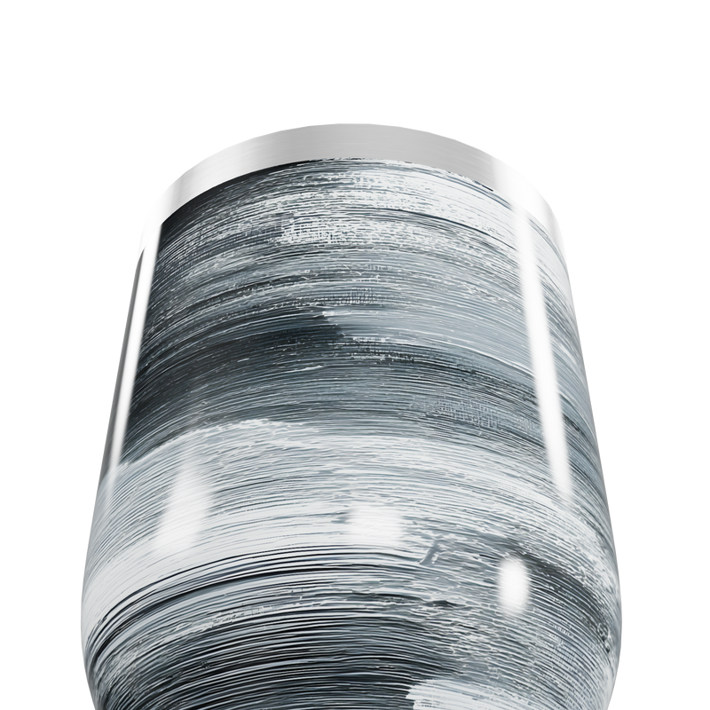 Copo Térmico Slim - Aço Inox Estampa Abstrata