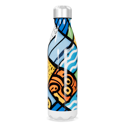 Garrafa Inox - Estampa Colorida