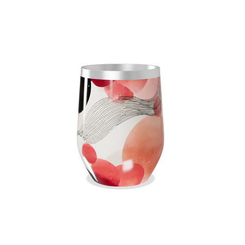 Copo Térmico Slim - Estampa Abstrata Colorida