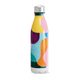 Garrafa Inox - Colorida com Estampa Abstrata