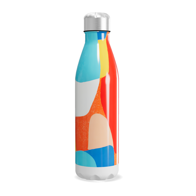 Garrafa Inox - Estampada Colorida