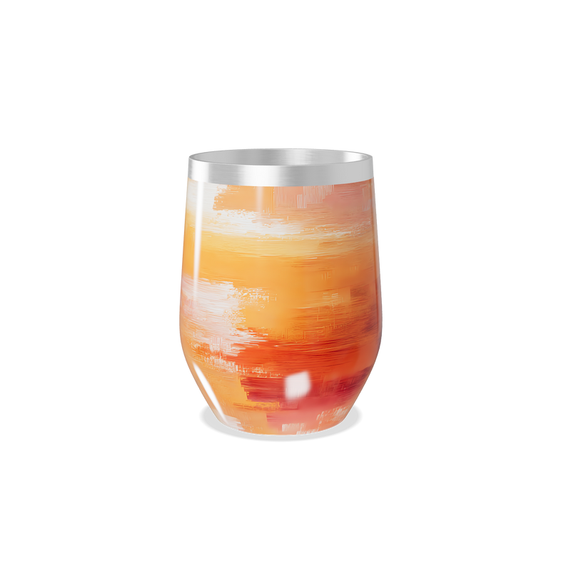 Copo Térmico Slim - Laranja Pintura Aço