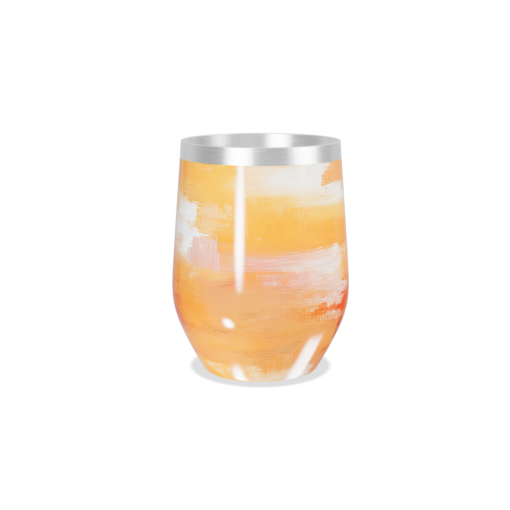 Copo Térmico Slim - Laranja Pintura Aço