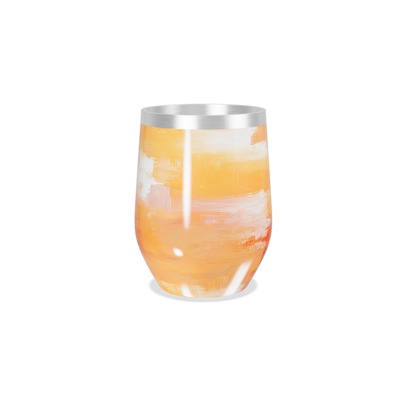 Copo Térmico Slim - Laranja Pintura Aço