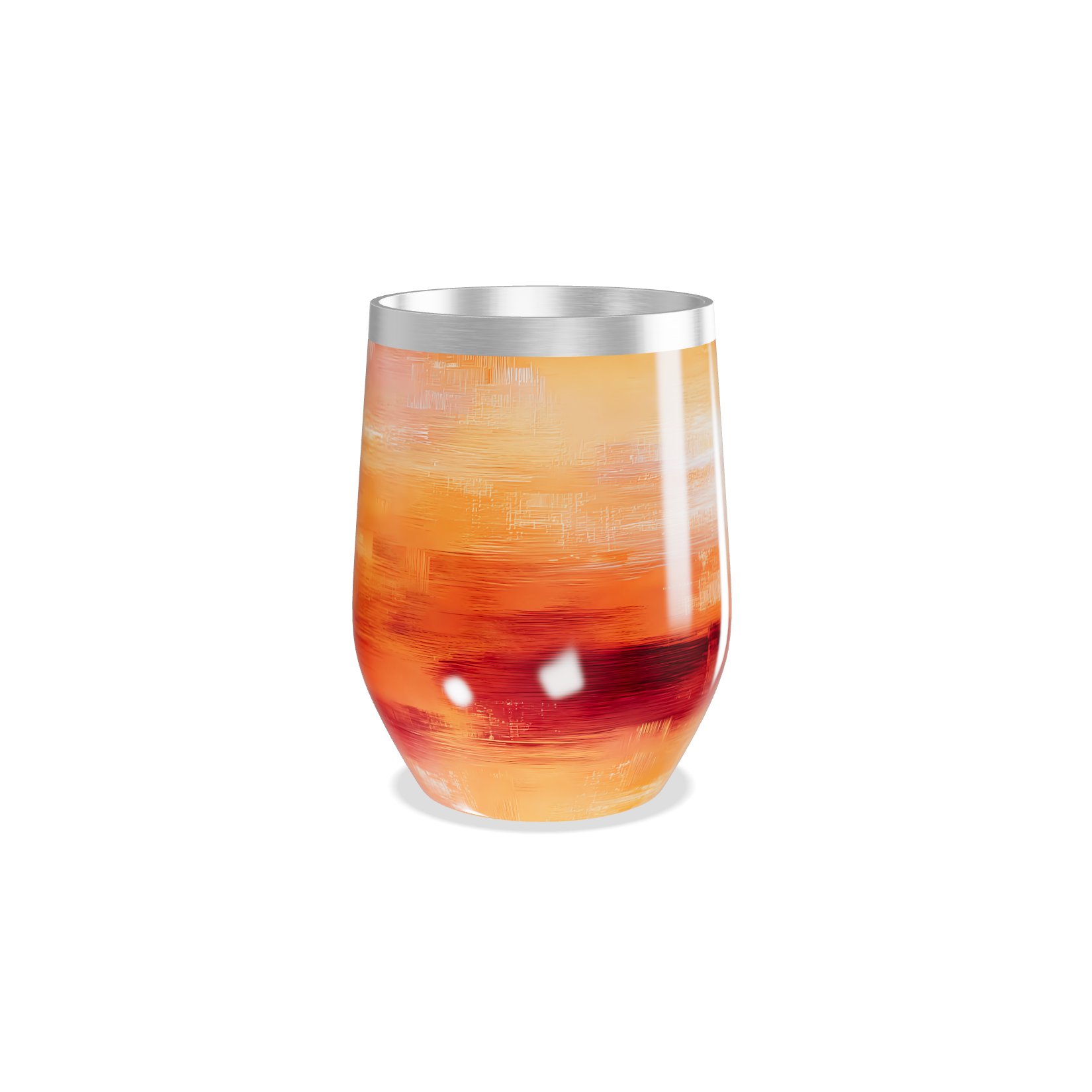 Copo Térmico Slim - Laranja Pintura Aço