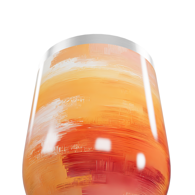 Copo Térmico Slim - Laranja Pintura Aço